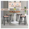 Ebern Designs Dantoni Modern Square Stackable Plastic Stool Indoor — free download